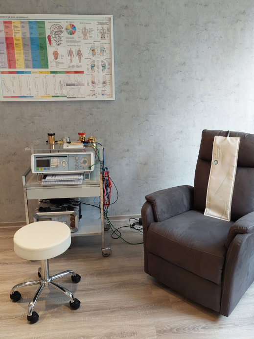 Bioresonanz Ratingen - Arbeitsplatz für die Bicom Bioresonanztherapie